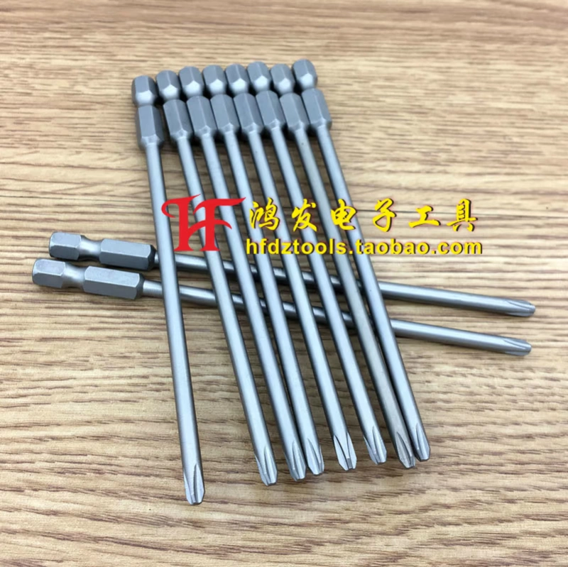 Jilongfa S1/4*120*4.0*90*2 # nhập khẩu S2 thép gió lô đầu gió lô vòi phun chéo PH2 có nam châm