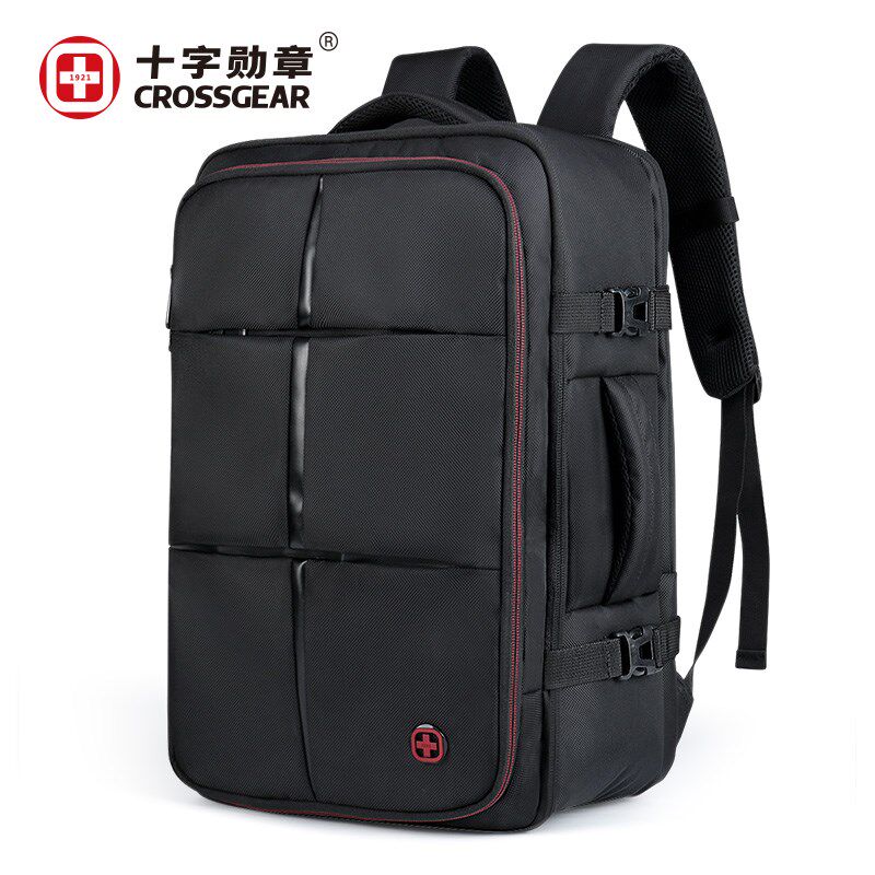Swiss Army Knife oversized capacity backpack travel backpack men's and women expansion backpack travel travel travel with shoe compartment