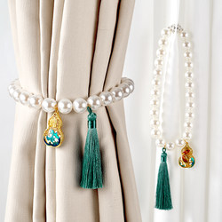 Pearl Curtain Tie Pair Accessible Luxury High-grade Gauze Curtain Buckle Tie Ornament Tie Strap Ornamental Accessory Tie Rope Hook