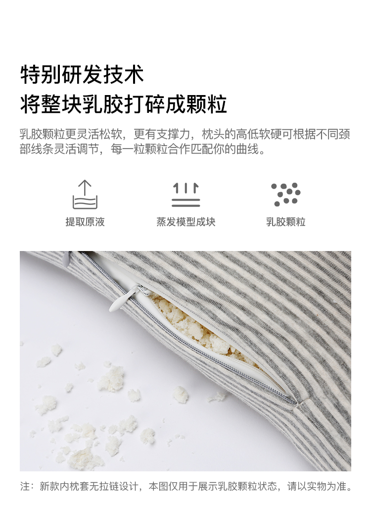 Taobao trái tim của các hạt cao su thiên nhiên của Thái Lan được lựa chọn hình chữ U gối cổ văn phòng bảo vệ giấc ngủ ngắn Car - Gối gối cao su kim cương