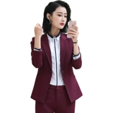 Демисезонный классический костюм для школьников, комплект для отеля для работы, юбка, подходит для студента, 2019