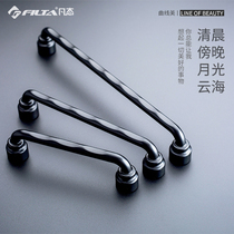 All-style handle new Chinese wardrobe cabinet door drawer Nordic style modern simple European hardware handle handle