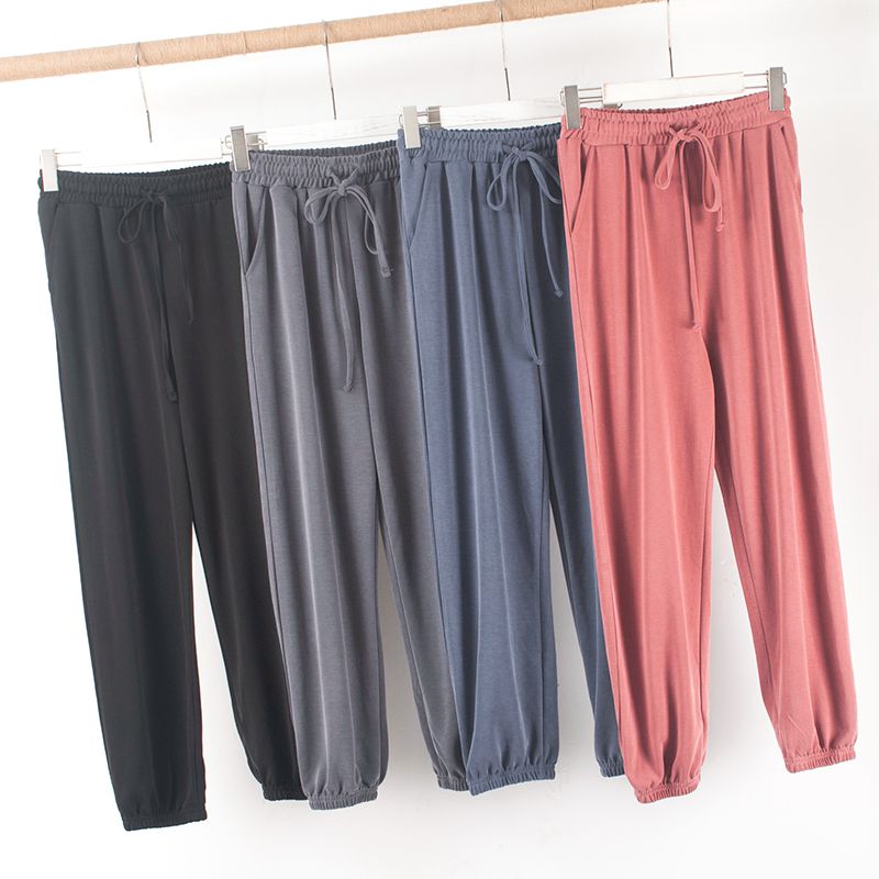 Summer Copper Ammonia Silk Light Cage Pants Dance Pants Women Loose Modern Dance Suit Jazz Sports Fitness Yoga Pants