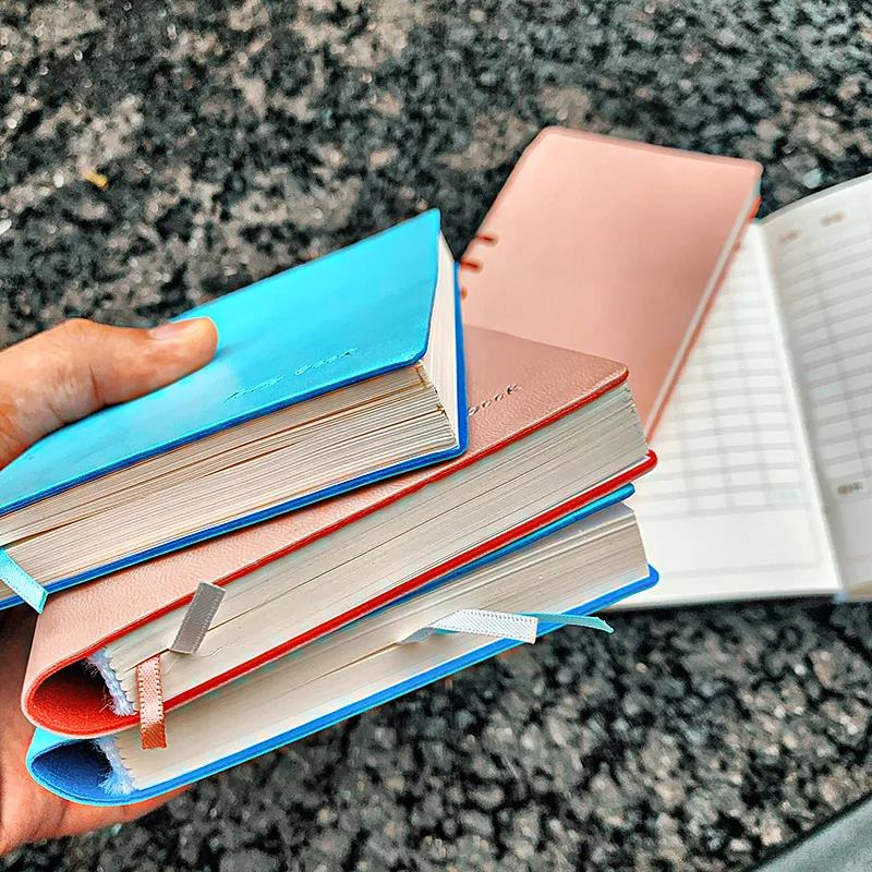 Your Financial Tubules Home Money Ratio Giant Leather Face Wealth Management Bookkeeping Details Flowing Water Spending Notebook