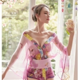 Сексуальное нижнее белье, прозрачная юбка, комплект, большой размер