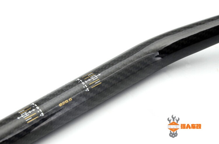 Huanglong 600 300 Young Lion 500 modified carbon fiber handlebar reducer handlebar Aluminum alloy handlebar