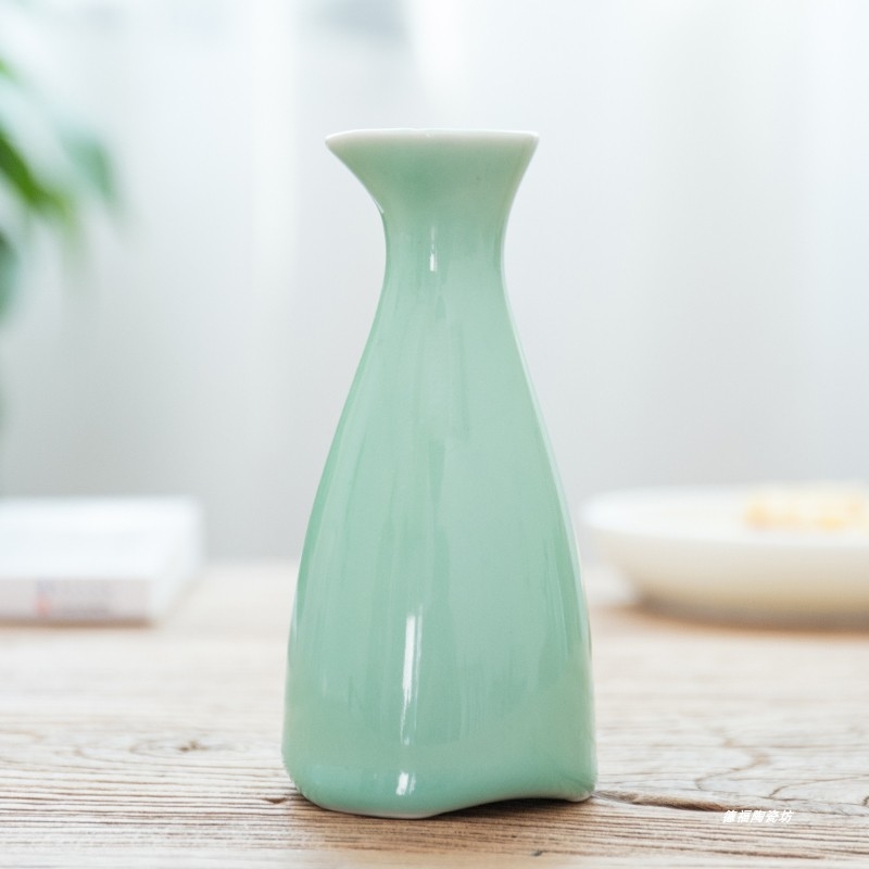 Coarse pottery wine liquor hip flask to both of empty wine bottles three points half jins jars Japanese household decorative bottle furnishing articles