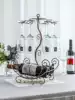 Creative goblet rack wine glass rack upside down household living room bar European wine rack ornaments wine cabinet decorations