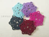 Factory Direct Sales New Creative felt animal coasters placemats insulation mats non-toxic and environmentally friendly amount can be customized