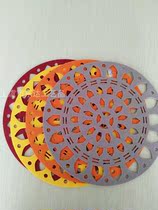 Special deal with foreign trade tail single felt mat coaster insulation mat non-toxic environmental protection