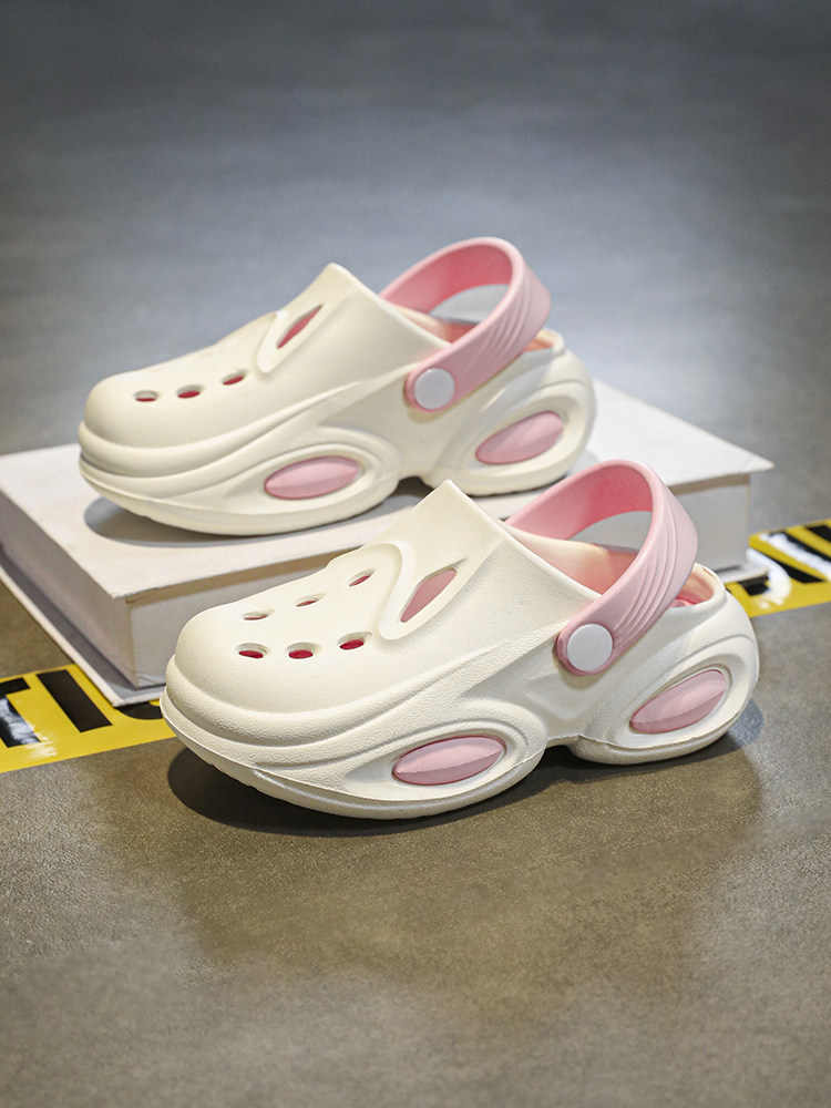 Children's Shoes, Kids' Slippers for Girls, Indoor 2026 New Summer Outdoor Non-Slip Odor-Resistant Clogs for Older Children — 16