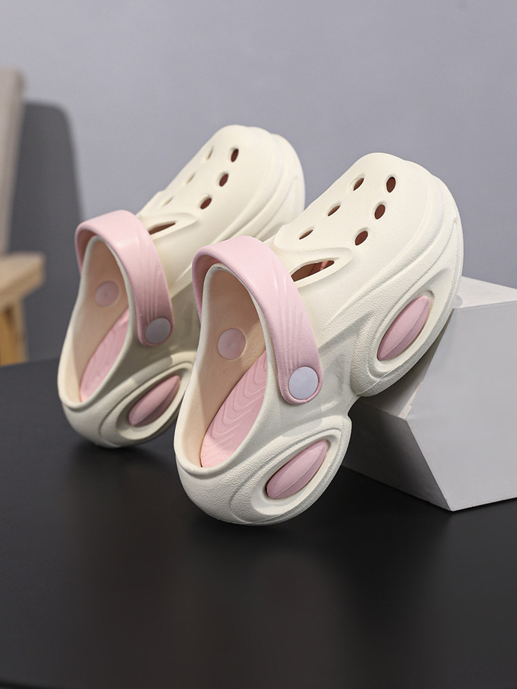 Children's Shoes, Kids' Slippers for Girls, Indoor 2026 New Summer Outdoor Non-Slip Odor-Resistant Clogs for Older Children — 15