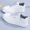 Genuine Leather White Sneakers for Women, 2025 New Autumn Popular Lightweight Sports Sneakers, Versatile Casual Travel Shoes for Women