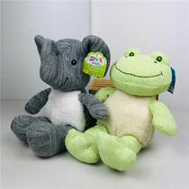 American original single genuine infant wool toy frog and elephant baby stuffed doll toy appease gift