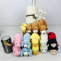 Korean classic cute KMC soft little animal series plush doll toy ladybug little yellow duck ornaments gift