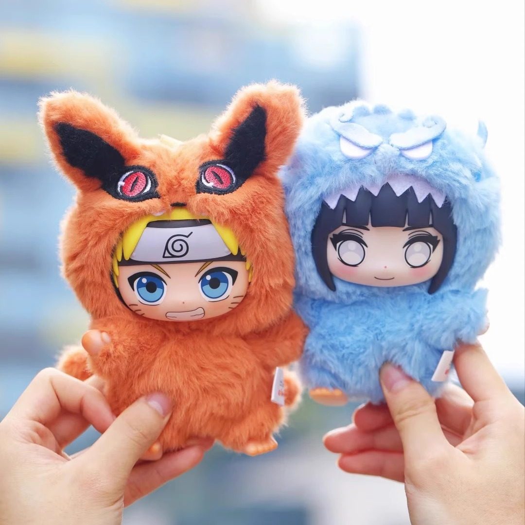 [Official] Genuine Eaki Naruto Shippuden Cute Beast Party Series Plush Blind Box Figure Pendant Gift