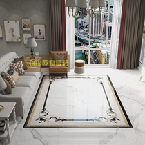 Modern minimalist living-room parquet floor tiles 800x800 Villa Entrance Hall Genguan New Pattern Styling Tile