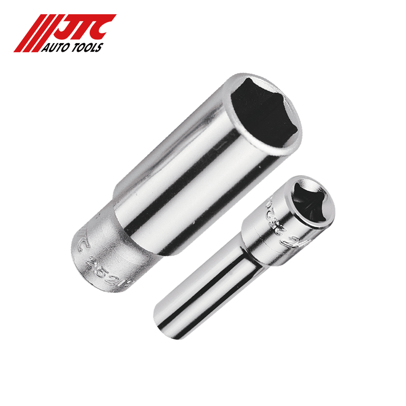 Taiwan JTC auto repair special tools 1 4 inch socket wrench long hex socket manual small block moving puller JTC25204