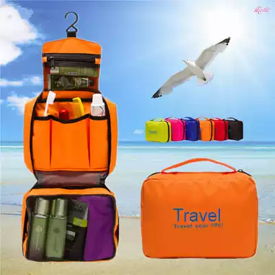 Tourism travel bag waterproof travel makeup plastic shu xi bao su lai su shu zhisou cent quarter-on-quarter men's bags wash bag