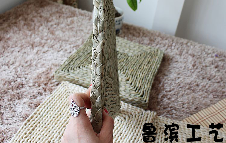 Handmade futon tatami rushes vuông cửa sổ khoang ghế đệm thiền đệm pad chơi bé mat yoga mat - Ghế đệm / đệm Sofa thảm trải ghế gỗ mùa đông