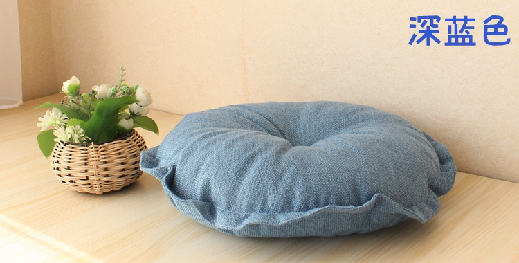 Tinh khiết lanh futon đệm cửa sổ và đệm dày vải yoga chơi ban công vòng tatami đệm - Ghế đệm / đệm Sofa thảm ghế sofa