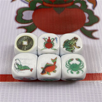 Fish and shrimp crab Thrones money plinth Shrimp Salad with Shrimp Frog dice Dice Canvas Hand Crank Bowl tray