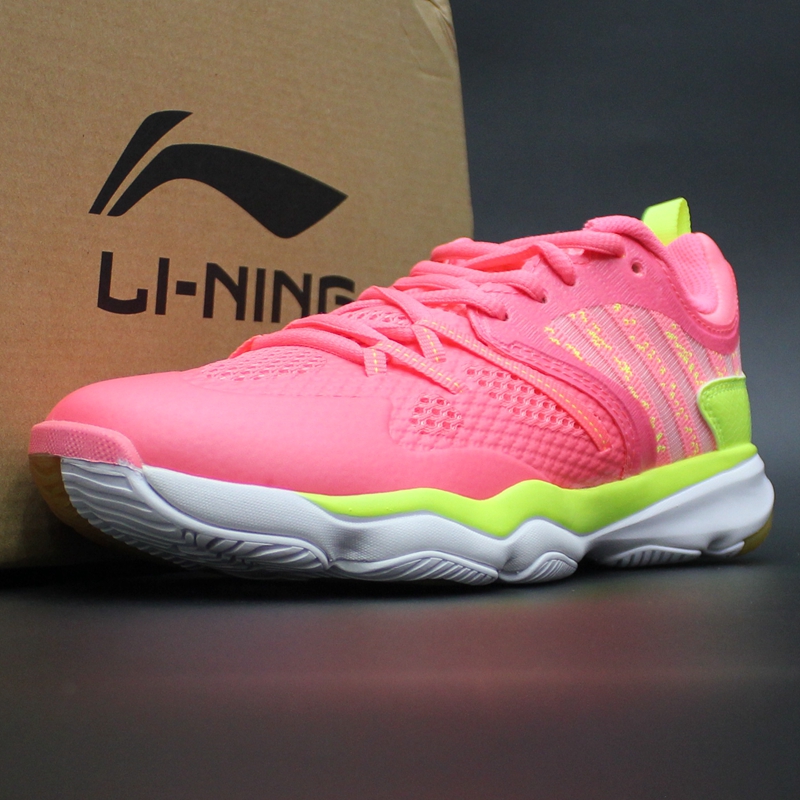 Ưu đãi đặc biệt Lining Li Ning Chameleon TD Series AYTM081-4 Giày cầu lông nam màu trắng Sneakers giày thể thao juno