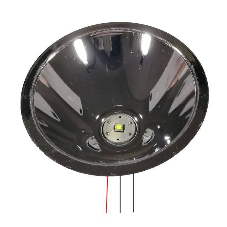 Aluminum Reflective Cup Flashlight LED Spotlight 3 7V8 4V12V Cup Night Fishing Big Light Spot White Yellow Blue Head Accessories-Taobao