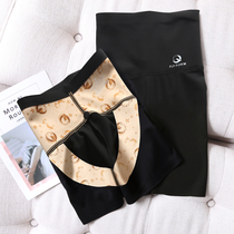 Shark Barbie safety pants womens anti-running summer thin five points three points black outer wear abdominal ginseng fiber bottoming shorts