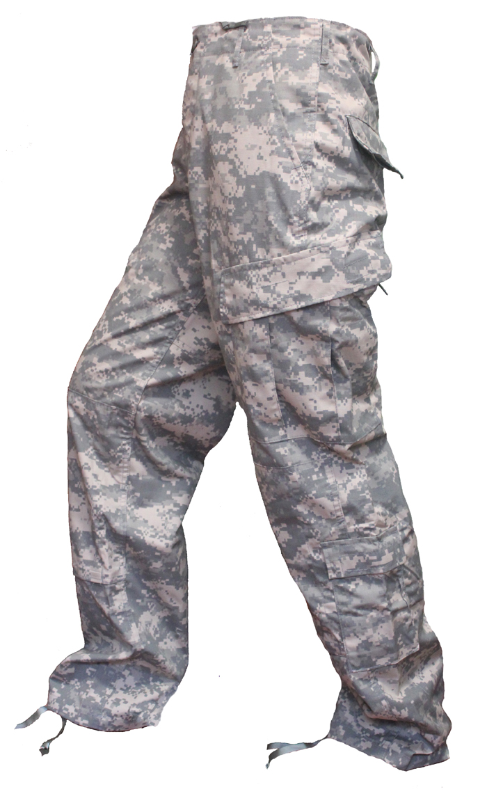 American Street Head Fashion ACU camouflan pants UCP work pants Multi-pocket pants Pants Rock Pants Rock Pants