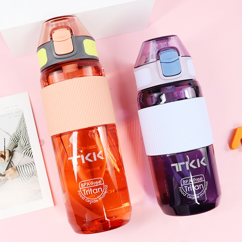 Large Capacity Straws Water Glasses Adults Maternal Plastic Cups Cute Adolescent Girls Sports Water Glasses Brief Freshener