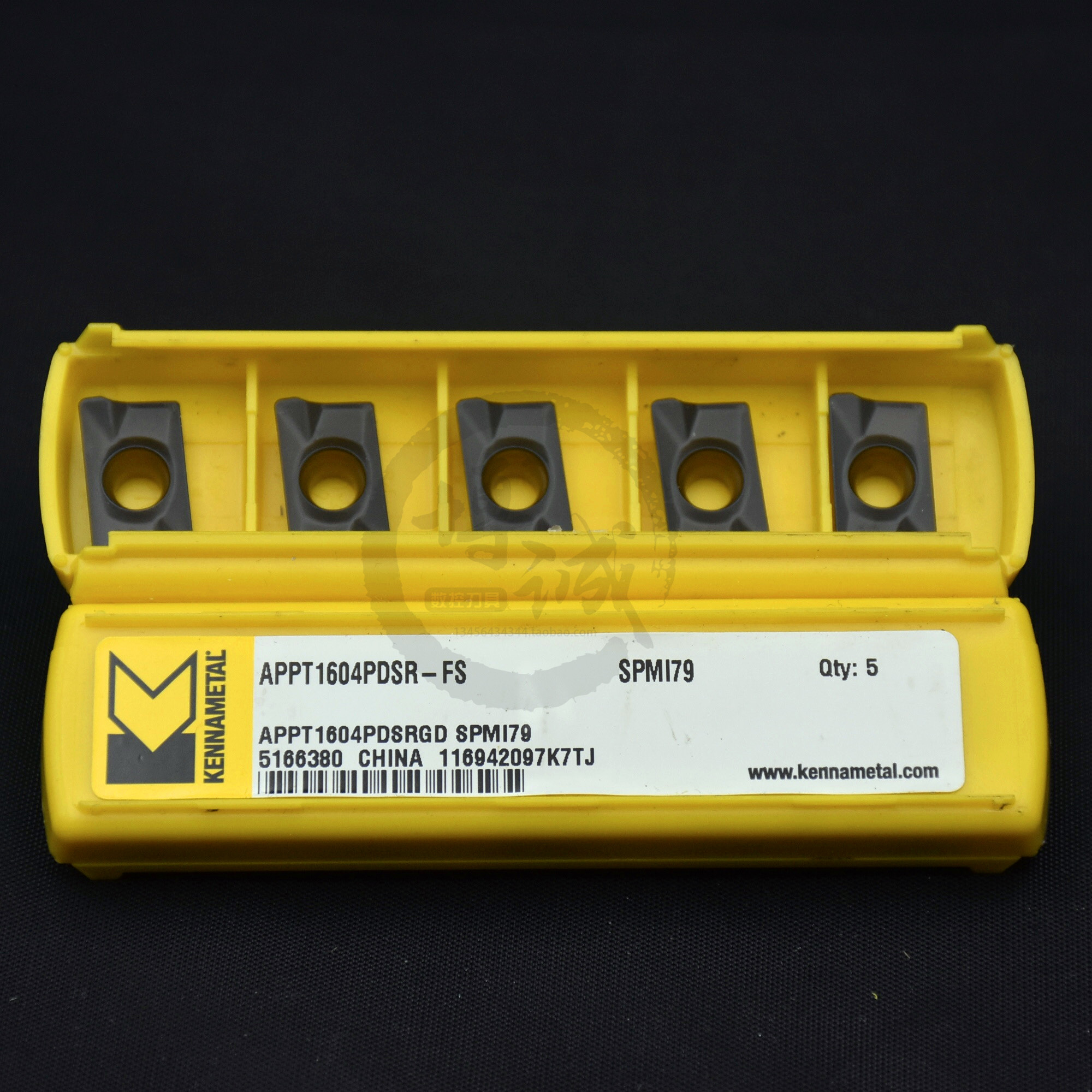 KENNAMETAL AMERICAN KENNER NUMERICAL CONTROL BLADE APPT1604PDSR-FS SPM179 CAST IRON BLADE