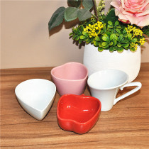 Various shapes baked ceramic cup pudding cup cheese cup ice cream cup Schuffer yogurt cup jelly cup
