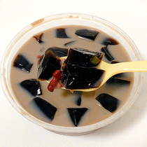 200g Xianren board powder roasted fairy grass powder black jelly tortoise cream fairy grass jelly dessert pudding milk tea raw material