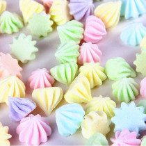 Mixed color protein sugar soluble beans Marin sugar Marlin sugar birthday cake colored Starry Sky Candy Net red drop sugar egg