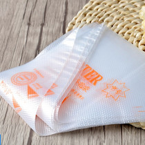 Disposable pastry bag thickened plastic medium large squeezed flower bag a grade plastic decorative bag baking framed cream