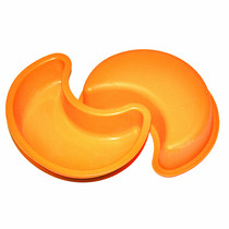 Orange moon shaped silicone cake mold pudding jelly mold cake mold mousse mold high temperature silicone mold