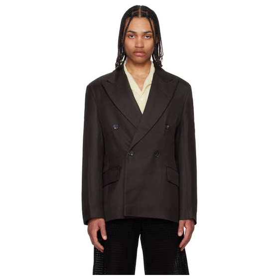 
[Miyi APP discount code: KCHP] SFR Black Donovan Blazer Men