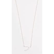 Jennifer Zeuner Jewelry Mini Xu May Bone Necklace 2022 New Spring Summer Ladies Luxury