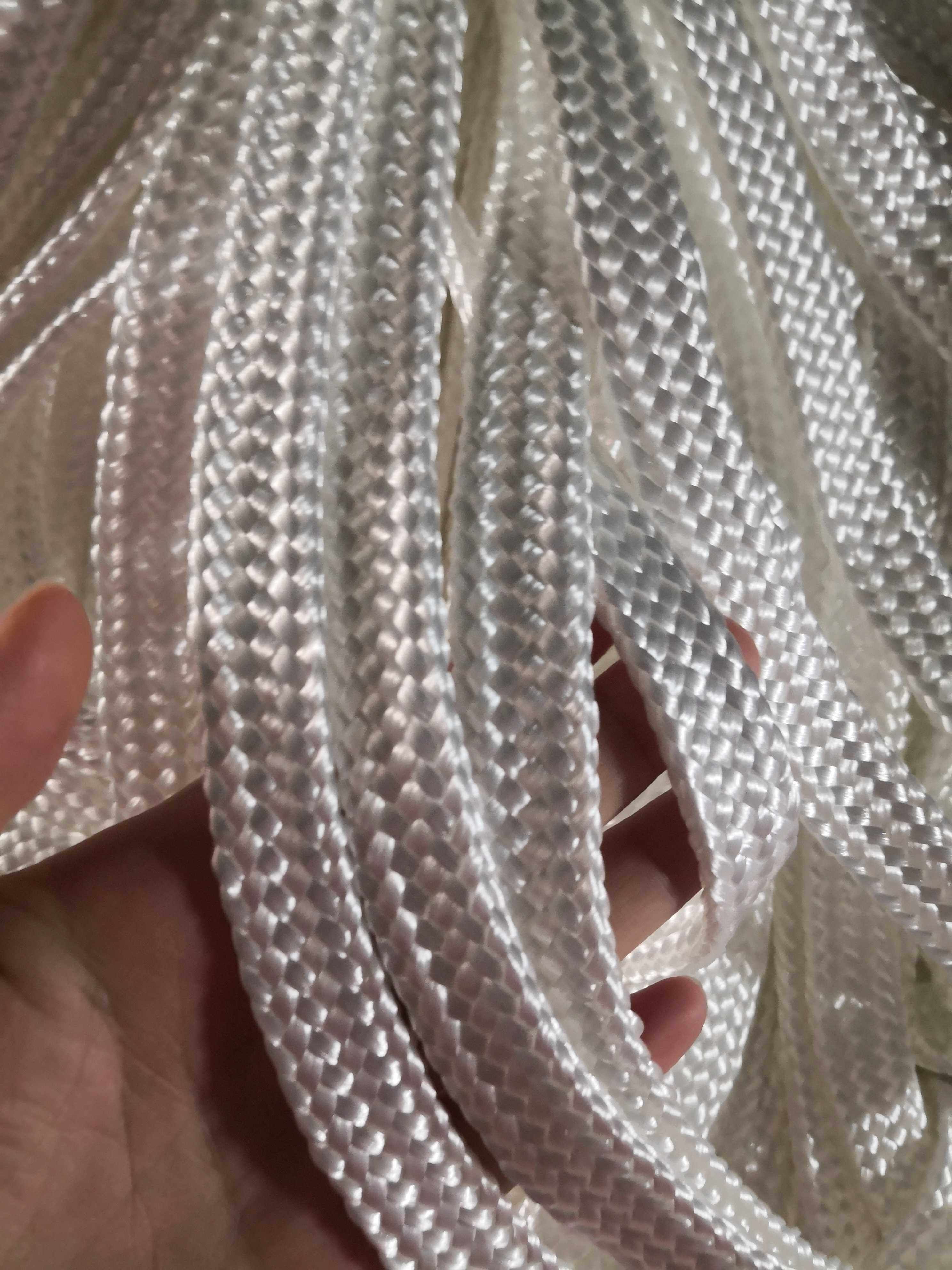Sealing rope greenhouse press film belt bolt ox rope parachute type new rope polyester high strength double layer rope