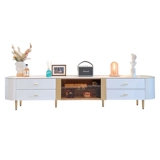 Простая современная каменная доска телевизионный шкаф кофейный столик комбинация итальянская легкая роскошная маленькая квартира Белая гостиная в INS напольная мебель мебель мебель