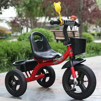Children's small car riding tricycle pedal 3 children's bicycle men's pedal toy bicycle 2-6 years old large girl