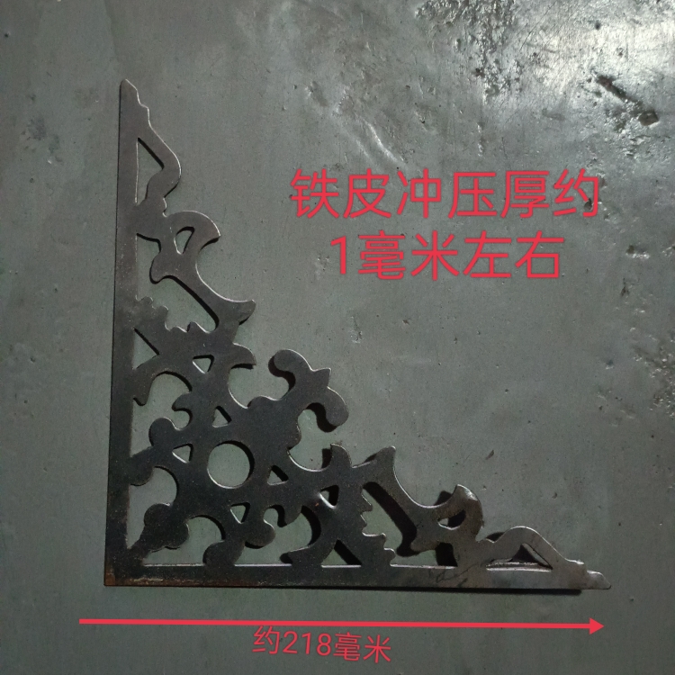 Iron Arts Corner Floral Accessories Stamping Sheet Metal Gate Iron Gate Trim Welding Flowers Iron Special 1077 Corner lace-Taobao