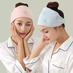 Confinement hairband scarf summer thin spring and autumn May 4 hat pregnant women breathable postpartum forehead protection maternity pure cotton