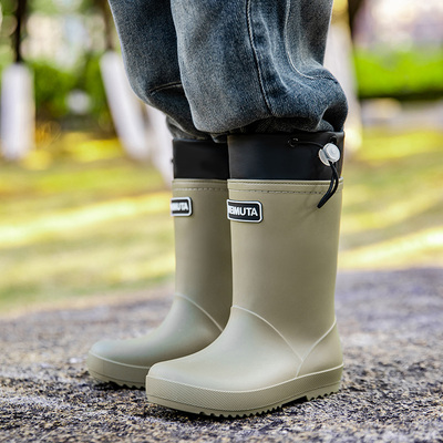 Parent-Child Hiking Lightweight Children's Rain Boots Boys' Waterproof Non-Slip Rain Boots Girls' Toddler Kindergarten Baby Water Shoes — 2