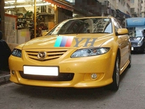 Suitable for carbon fiber Mazda 2003-2008 years M6 modified light eyebrow