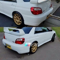 Apply Sbaru 03-07 years Wings Leopard Impreza WRX STI GD GG Automotive retrofit wrap corner