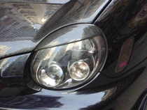 Suitable for carbon fiber Subaru 2002-2003 Impreza seventh generation WRX STI car modification parts light eyebrow