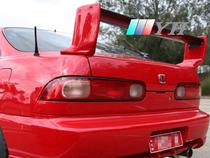 Suitable for semi-carbon fiber Honda 94-01 years INTEGRA type G 2 doors DC2 JDM MG Retrofitting Tail