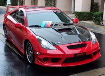 Suitable for Toyota carbon fiber 2000-2006 Snickers Celica ZZT231 B cover air outlet